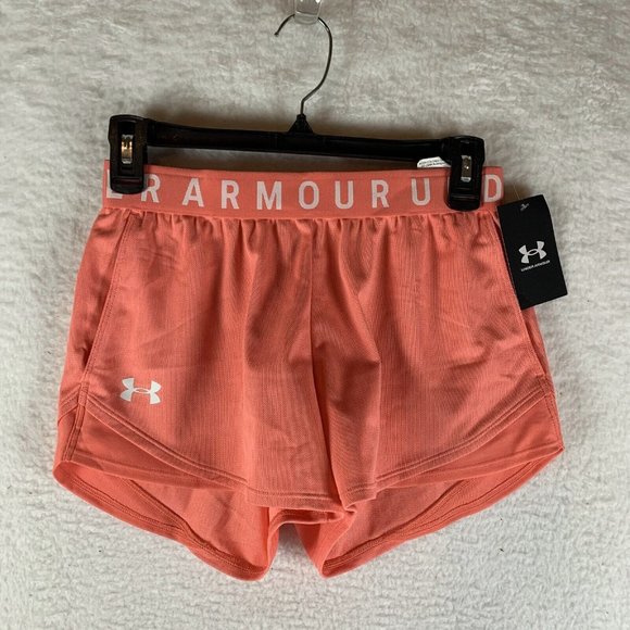 Under Armour Play Up Twist Shorts Women's‎ XS 100% Polyester Pull On 6960 - Picture 1 of 7
